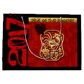 Chinees keroster nieuw aangepast jaar geboortedag  groot cadeauzakje (Achterkant)