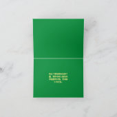 Chinees Kerstmis Wenskaart, Vrolijk Kerstfeest Kaart (Binnen)