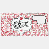 Chinees konijn - Zodiab konijn Samsung Galaxy Hoesje (Achterkant horizontaal)