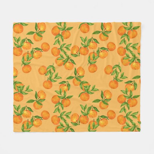 Chinees Koreaans Japans geïnspireerd, waterverf ac Fleece Deken (Voorkant (Horizontaal))