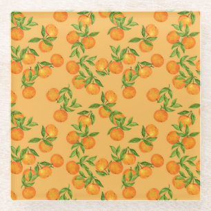 Chinees Koreaans Japans geïnspireerd, waterverf ac Glazen Onderzetter