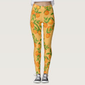 Chinees Koreaans Japans geïnspireerd, waterverf ac Leggings (Voorkant)