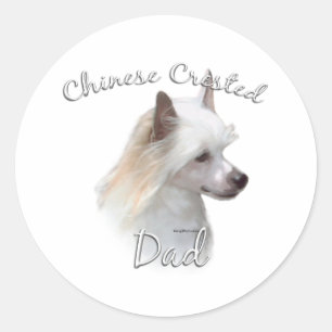 Chinees kuifje (poeder) Pa 2 Ronde Sticker