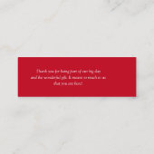 Chinees Label voor dubbelgeluksweddenschap (1 x 3 (Achterkant)