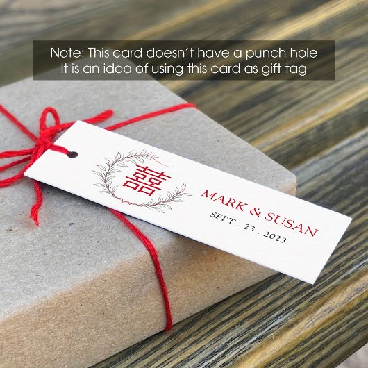 Chinees Label voor dubbelgeluksweddenschap (1 x 3
