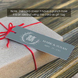 Chinees Label voor dubbelgeluksweddenschap (1 x 3 