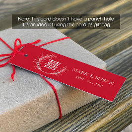 Chinees Label voor dubbelgeluksweddenschap (1 x 3 