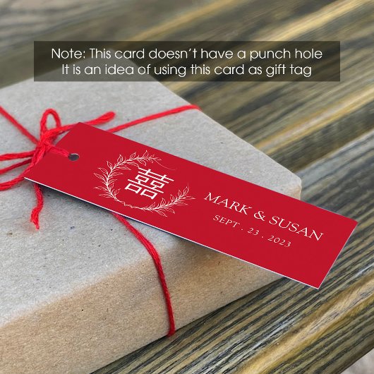 Chinees Label voor dubbelgeluksweddenschap (1 x 3
