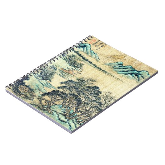 Chinees landschap 1730 notitieboek (Linkerzijde)