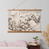 Chinees landschap hangende tapijten hangend wandkleed (Slaapkamer)