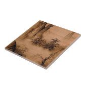 Chinees landschap - Ma Yuan Tegeltje (Zijkant)