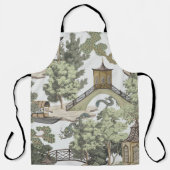 Chinees landschap naadloos. Chinoi Schort (Voorkant)