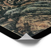 Chinees landschap (VI) Poster (Hoek)