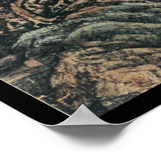 Chinees landschap (VI) Poster (Hoek)