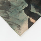 Chinees landschapsschilderij.Chinees,schilderij,ja Fleece Deken (Hoek)