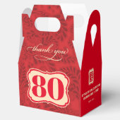 Chinees "langlevendig" elke leeftijd Ouderdagengun Bedankdoosjes (Geopend)