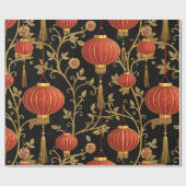 Chinees Lantaarn Festival (1) Cadeaupapier (Vlak)