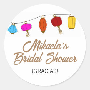 Chinees lantaarn Vrijgezellenfeest Ronde Sticker