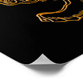 Chinees leeuwsjiitisch poster (Hoek)