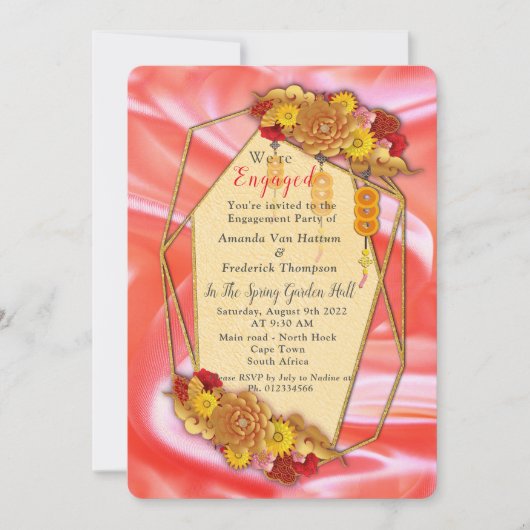 Chinees lentefestival kaart (Voorkant)