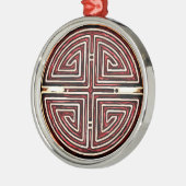 Chinees levensymbool metalen ornament (Links)