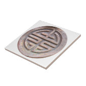 Chinees levensymbool tegeltje (Zijkant)