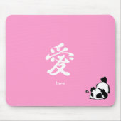 Chinees liefdessymbool - Roze Muismat (Voorkant)