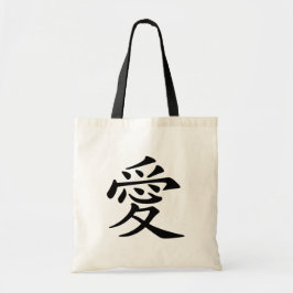 Chinees liefdessymbool tote bag