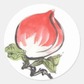 Chinees Longevity Peach Stickers (Voorkant)