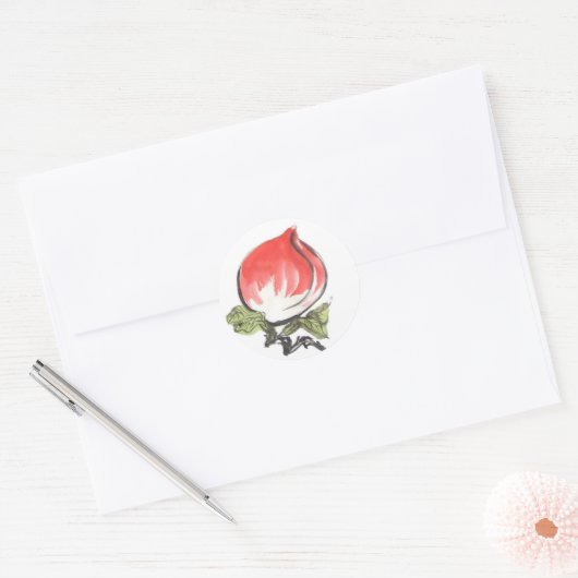 Chinees Longevity Peach Stickers (Envelop)