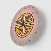 Chinees Lu-symbool Ronde Klok (Hoek)