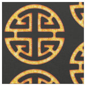 Chinees Lu-symbool Stof (Close Up)