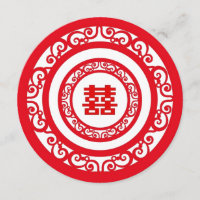 Chinees Lucky Charm Double Happiness Wedding