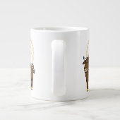 Chinees lunar nieuwjaar Ox stier boft geld Grote Koffiekop (Achterkant)