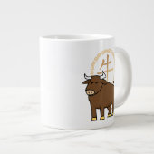 Chinees lunar nieuwjaar Ox stier boft geld Grote Koffiekop (Voorkant rechts)