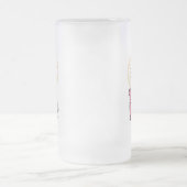 Chinees Lunar Nieuwjaar van het Varkensrood Lucky  Matglas Bierpul (Center)