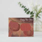 Chinees Maanjaar 2024 Feestdagenkaart (Staand voorkant)