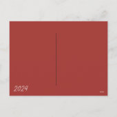 Chinees Maanjaar 2024 Feestdagenkaart (Achterkant)