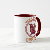 Chinees Maanjaar 2024 Jaar van de Draak 2024 Mok (Voorkant rechts)