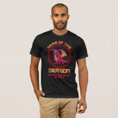 Chinees Maanjaar 2024 Jaar van de Draak 2024 T-shirt (Voorkant volledig)