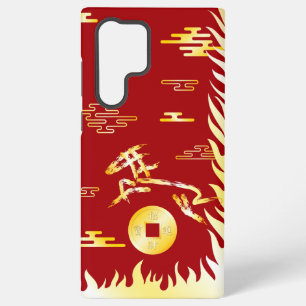 Chinees Maanjaar 2026 4724 Vuur Samsung Galaxy Hoesje