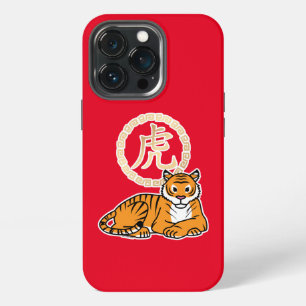 Chinees maanjaar Tijger zodiakus geluk iPhone 13 Pro Hoesje