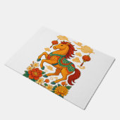 Chinees maanjaard paard deurmat (Schuin)
