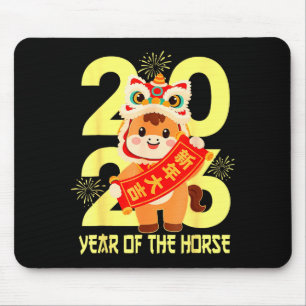 Chinees Maans Nieuwjaar 2026 Jaar Van Het Paard Zo Muismat