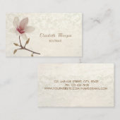  Chinees Magnolia, Lace Visitekaartje (Voorkant / Achterkant)