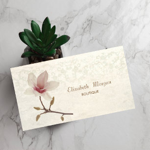  Chinees Magnolia, Lace Visitekaartje