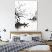 chinees man canvas afdruk (Insitu (Slaapkamer))