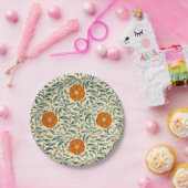 Chinees mandarijn bloemenpapier bord (Feest)