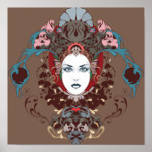 Chinees MAsk Poster (Voorkant)