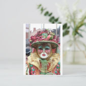  Chinees masker van Porcelain Briefkaart (Staand voorkant)